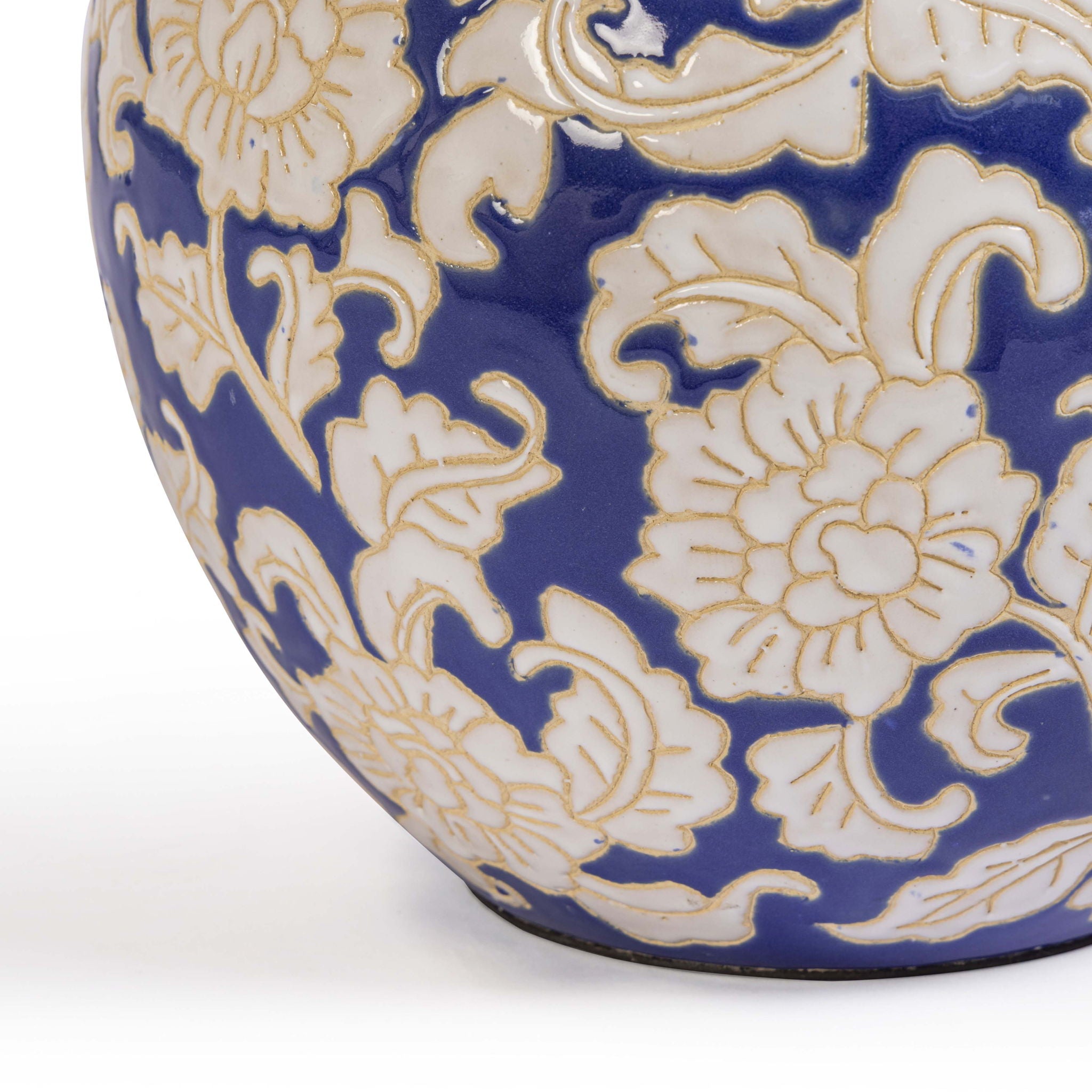 Diana - Table Lamp - Blue & White - Urban Living Furniture (Los Angeles, CA)