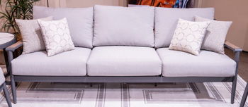 Ocean Beach - Gray - Sofa With Cushion - Urban Living Furniture (Los Angeles, CA)
