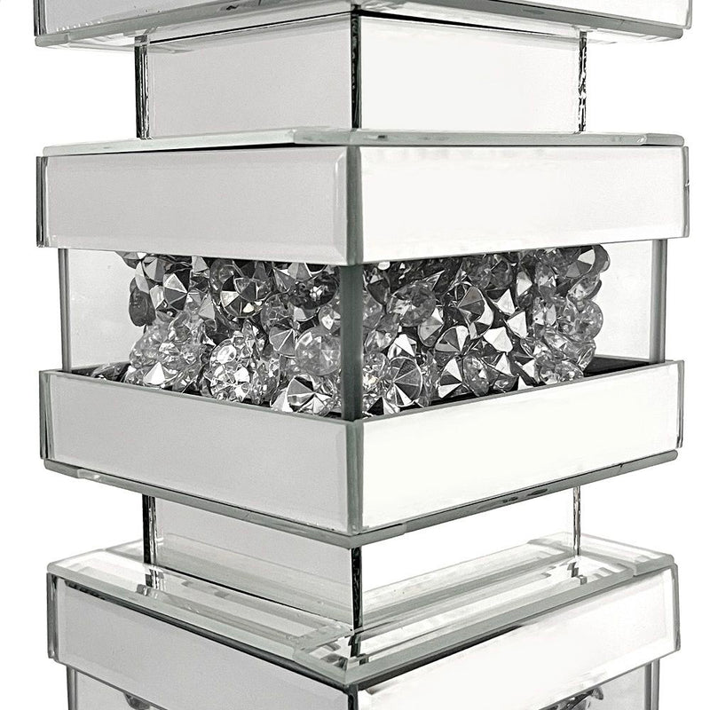 Noralie - Table Lamp - Pearl Silver - Glass - Urban Living Furniture (Los Angeles, CA)