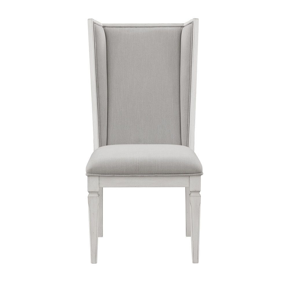 Katia - Hostess Chair (Set of 2) - Light Gray & Weathered White - Urban Living Furniture (Los Angeles, CA)