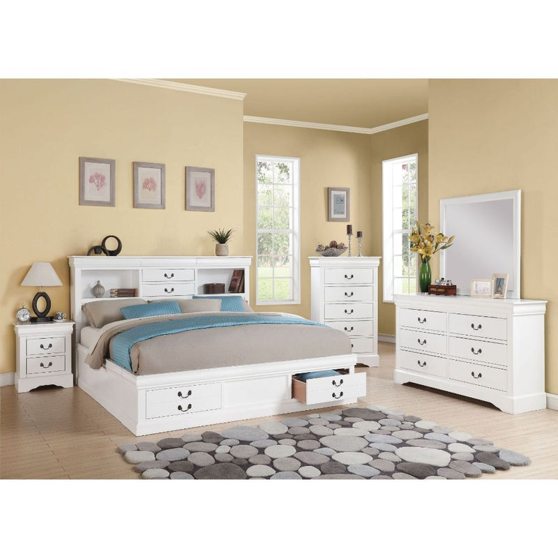 Louis Philippe III - Bed w/Storage - Urban Living Furniture (Los Angeles, CA)