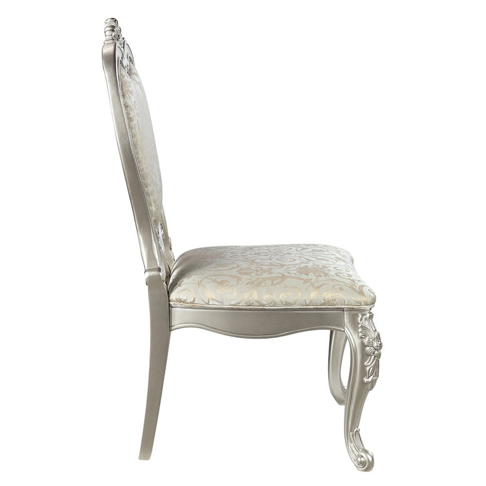 Bently - Side Chair (Set of 2) - Fabric & Champagne - Urban Living Furniture (Los Angeles, CA)