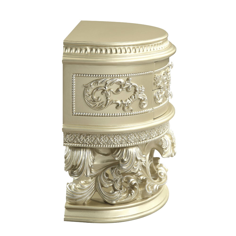 Vatican - Nightstand - Champagne Silver - Urban Living Furniture (Los Angeles, CA)