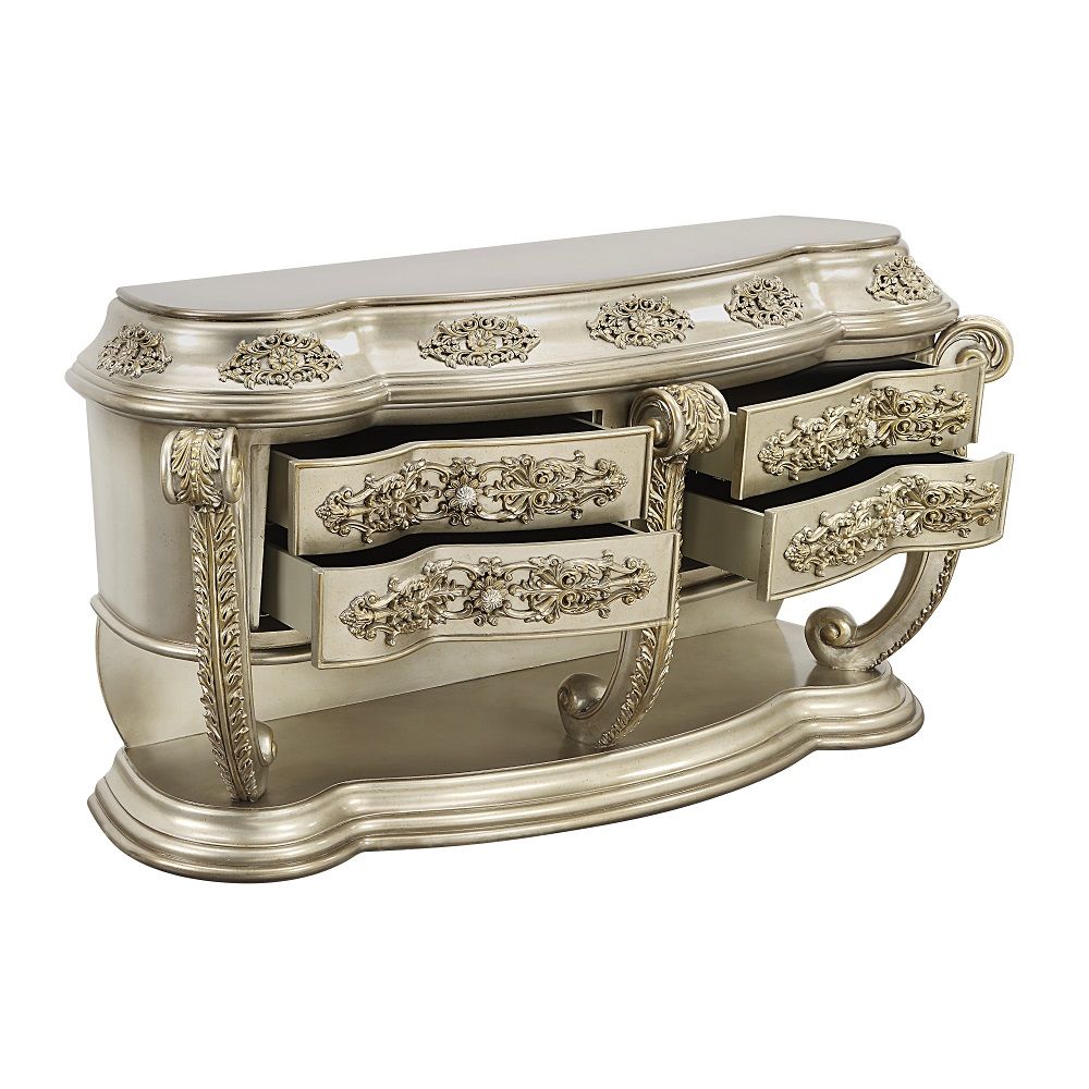 Danae - Server - Champagne & Gold - Urban Living Furniture (Los Angeles, CA)