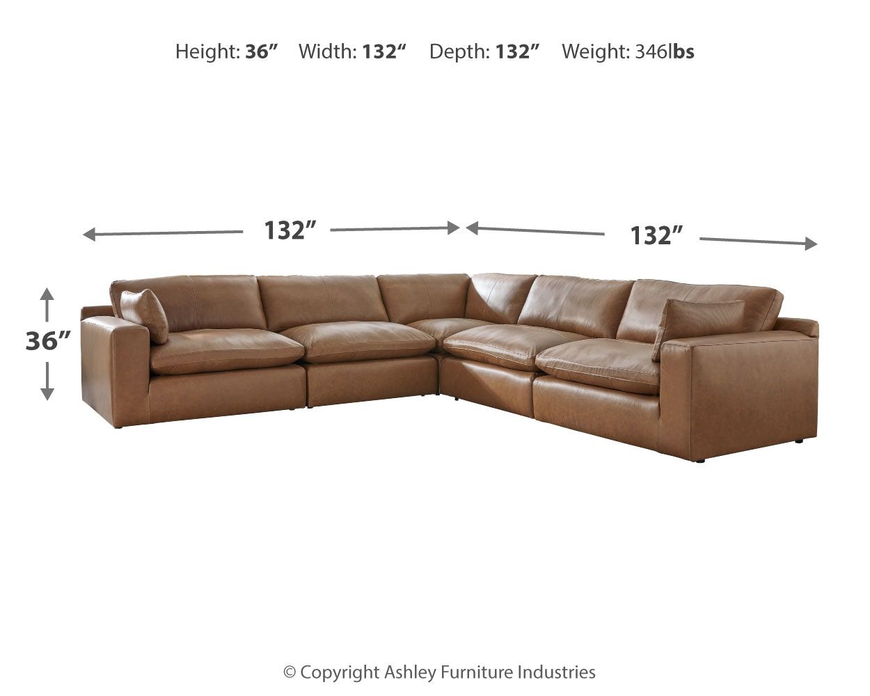 Emilia - Sectional - Urban Living Furniture (Los Angeles, CA)