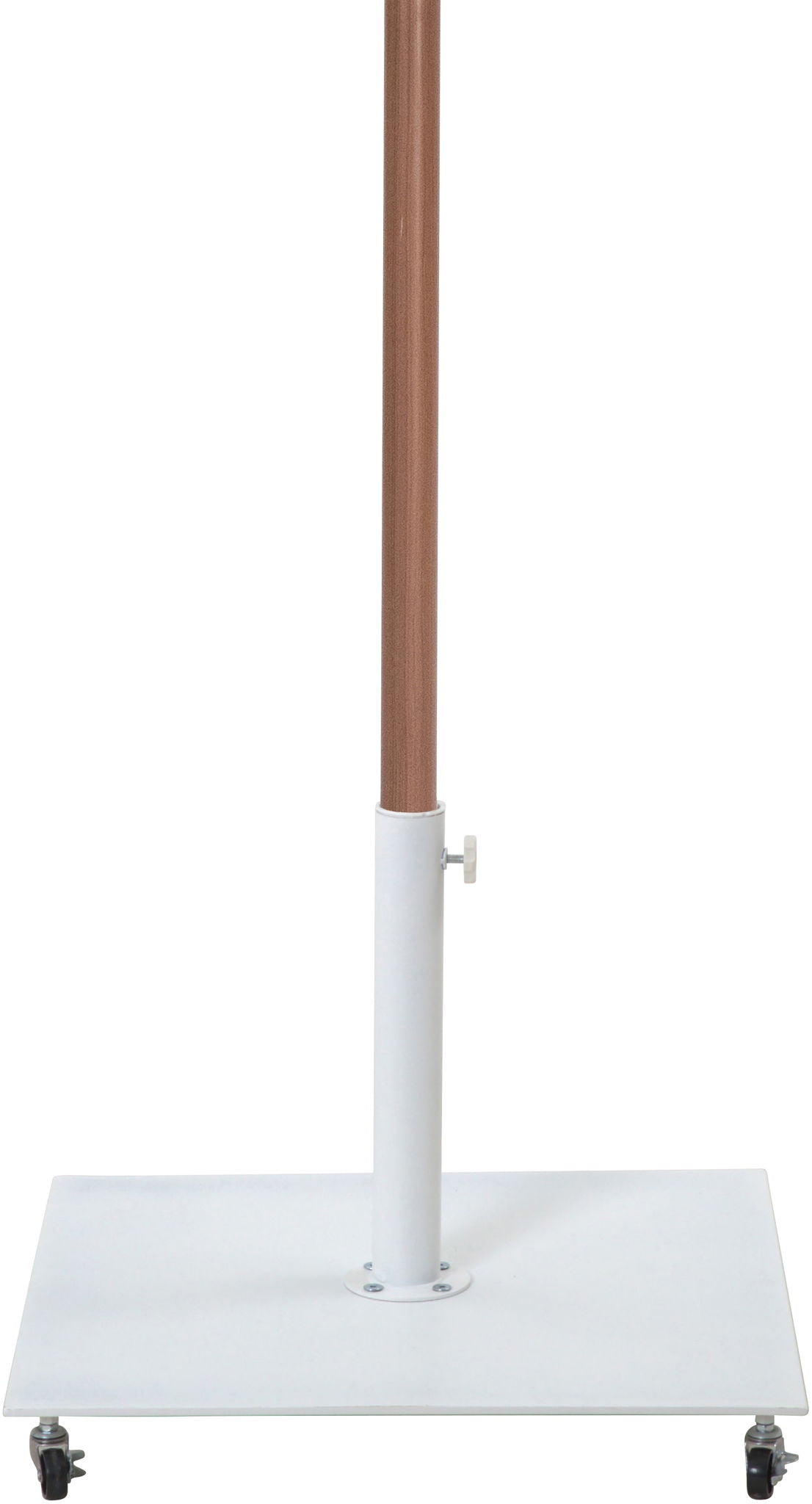 Amalfi - Aluminum Patio Umbrella - White Base / Light Brown Pole - Urban Living Furniture (Los Angeles, CA)