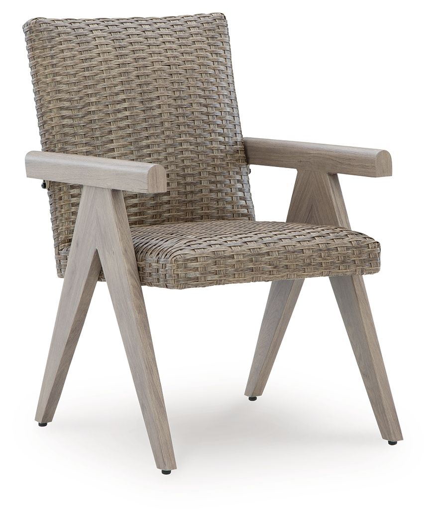 Cliff Trails - Beige - Arm Chair (Set of 2) - Urban Living Furniture (Los Angeles, CA)