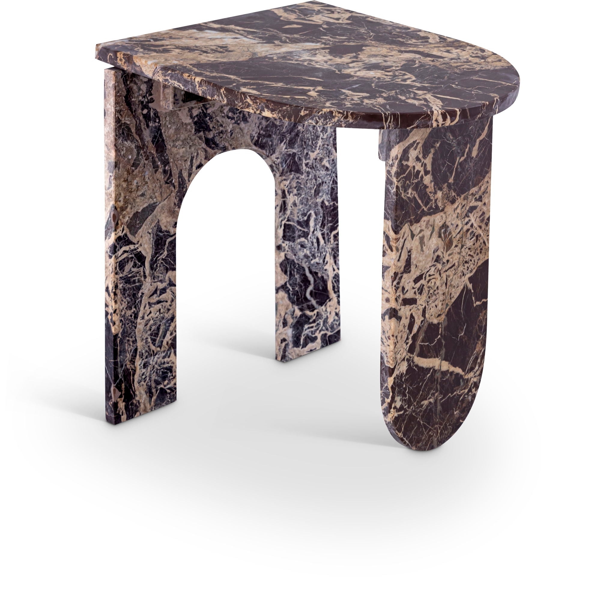 Padua - Marble End Table - Urban Living Furniture (Los Angeles, CA)