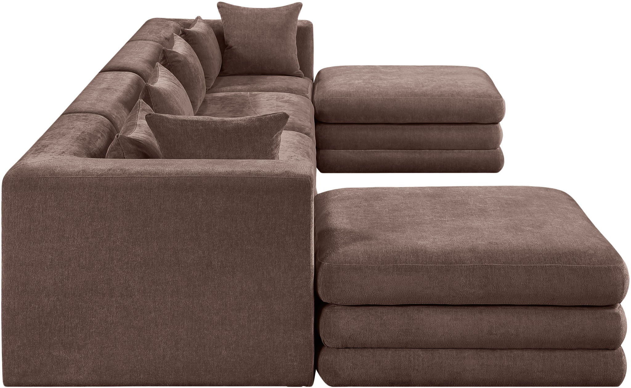 Stellar - 6 Piece Upholstered Modular Sectional - Urban Living Furniture (Los Angeles, CA)