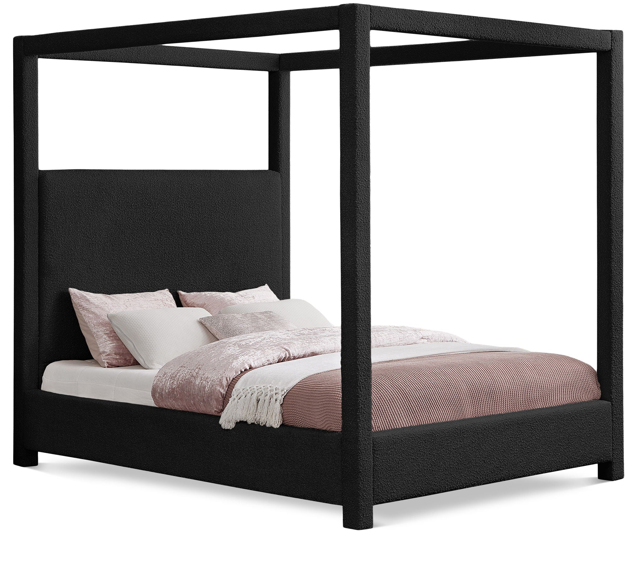 Eden - Boucle Fabric Upholstered Bed - Urban Living Furniture (Los Angeles, CA)