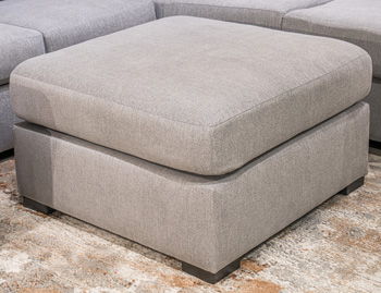 Lakepoint - Oversized Accent Ottoman - Nickel - Urban Living Furniture (Los Angeles, CA)