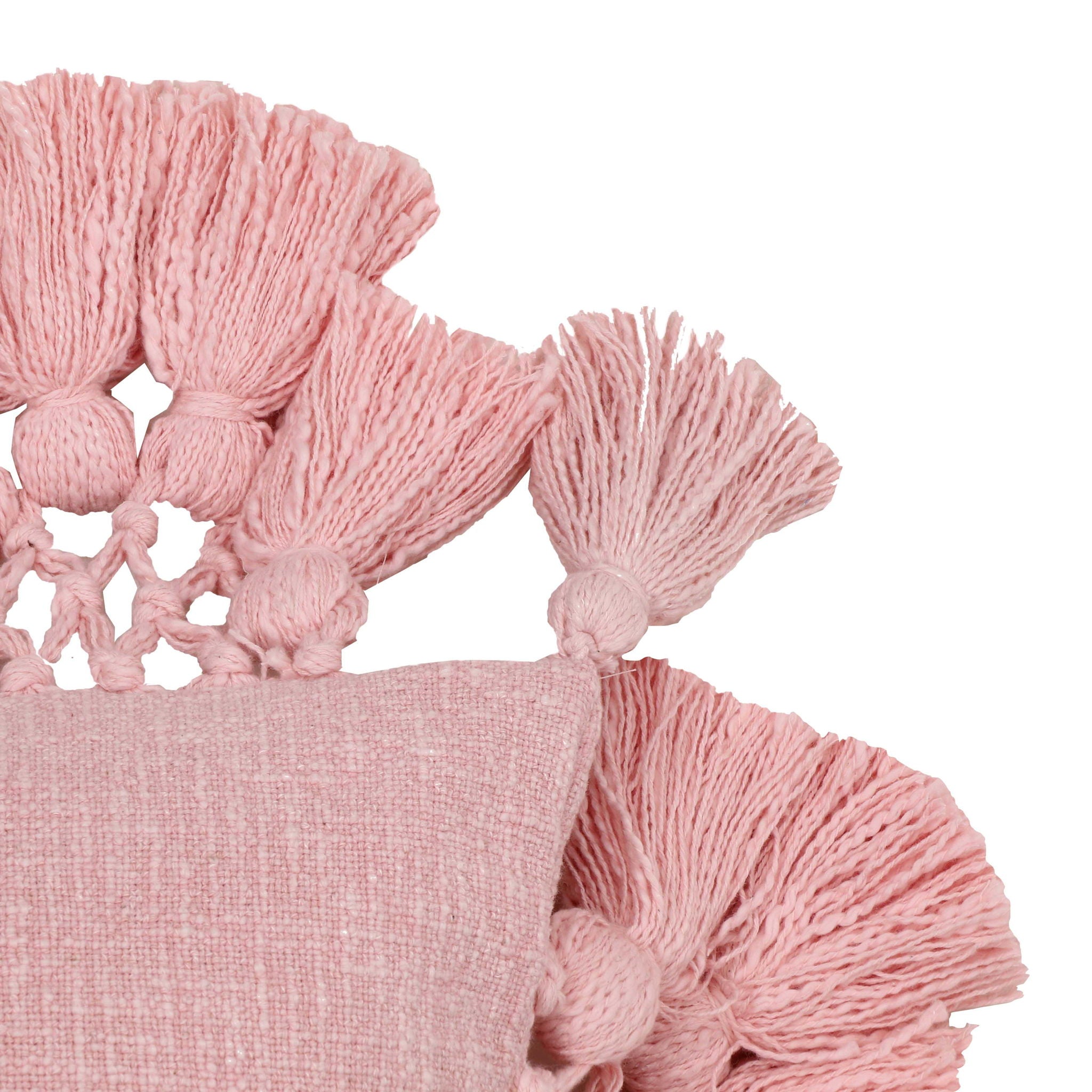 Stone Washed - Cotton Tasseled Pillow - Urban Living Furniture (Los Angeles, CA)