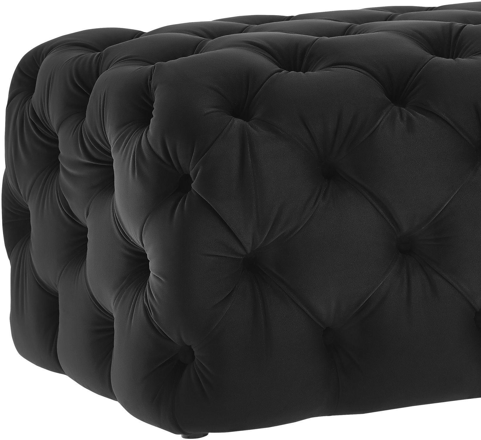 Kaylee - Velvet Ottoman - Urban Living Furniture (Los Angeles, CA)