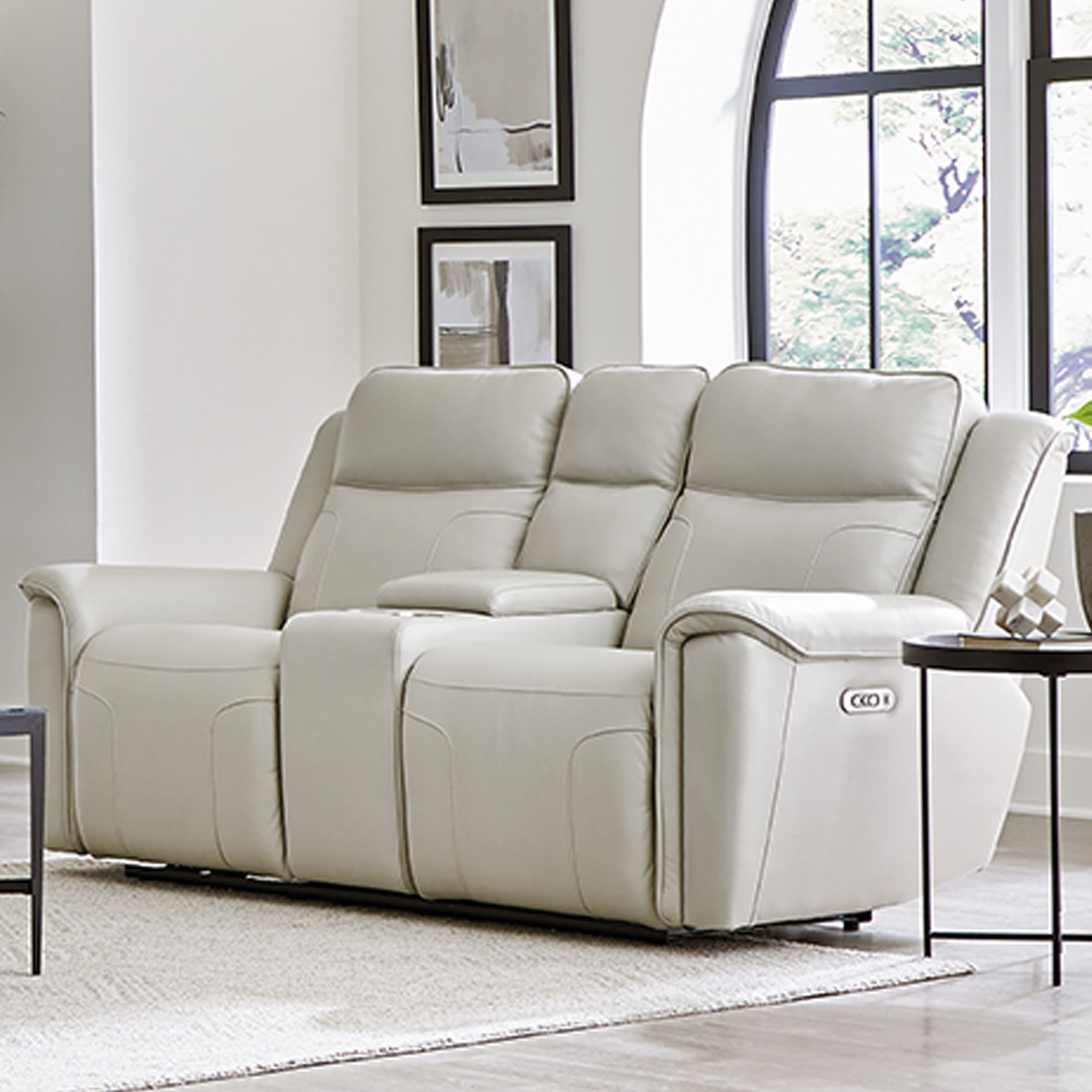 Atlantis - Power Zero Gravity Console Loveseat - Urban Living Furniture (Los Angeles, CA)