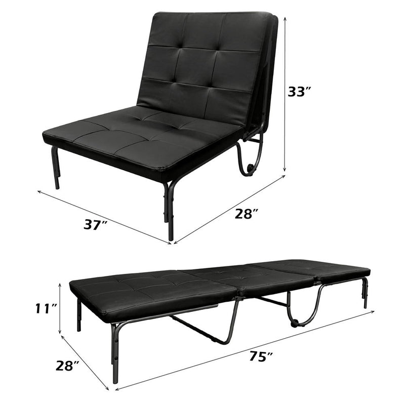 Senon - Chair - Silver & Black - Urban Living Furniture (Los Angeles, CA)