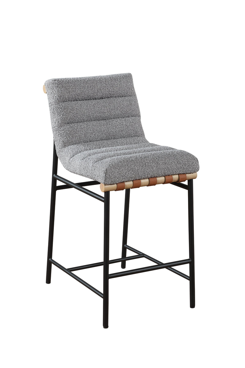 Lahni - 17" Boucle Fabric Counter Height Chair - Urban Living Furniture (Los Angeles, CA)