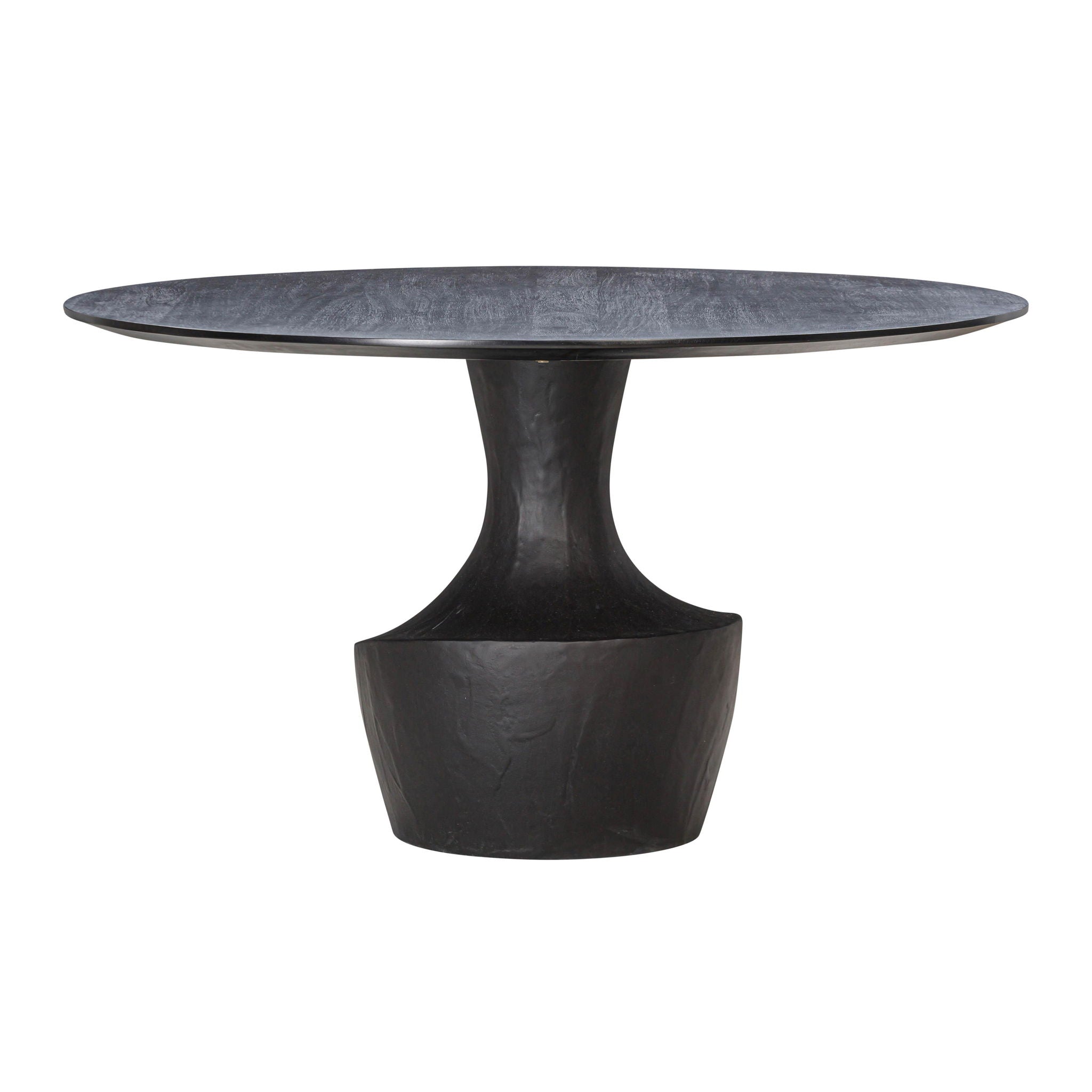Gevra - Acacia & Faux Plaster Dining Table - Black - Urban Living Furniture (Los Angeles, CA)