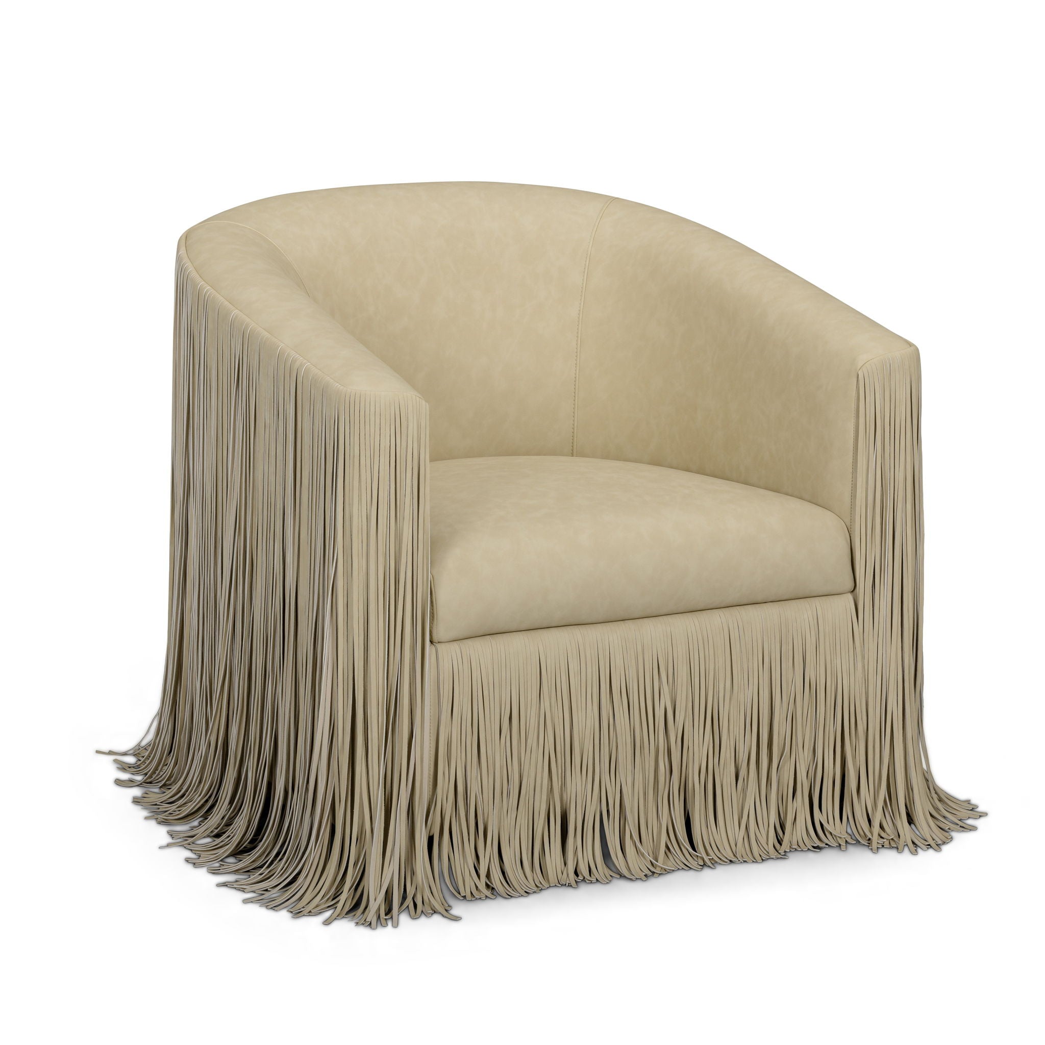 Shag Me - Vegan Leather Swivel Chair - Urban Living Furniture (Los Angeles, CA)