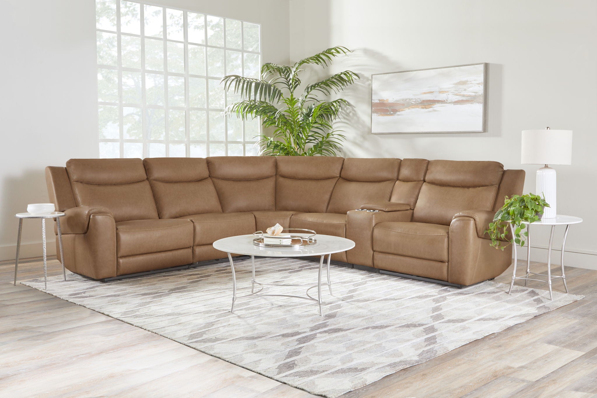 Momentum - Modular Power Reclining Sectional With Power Adjustable Headrests - Urban Living Furniture (Los Angeles, CA)