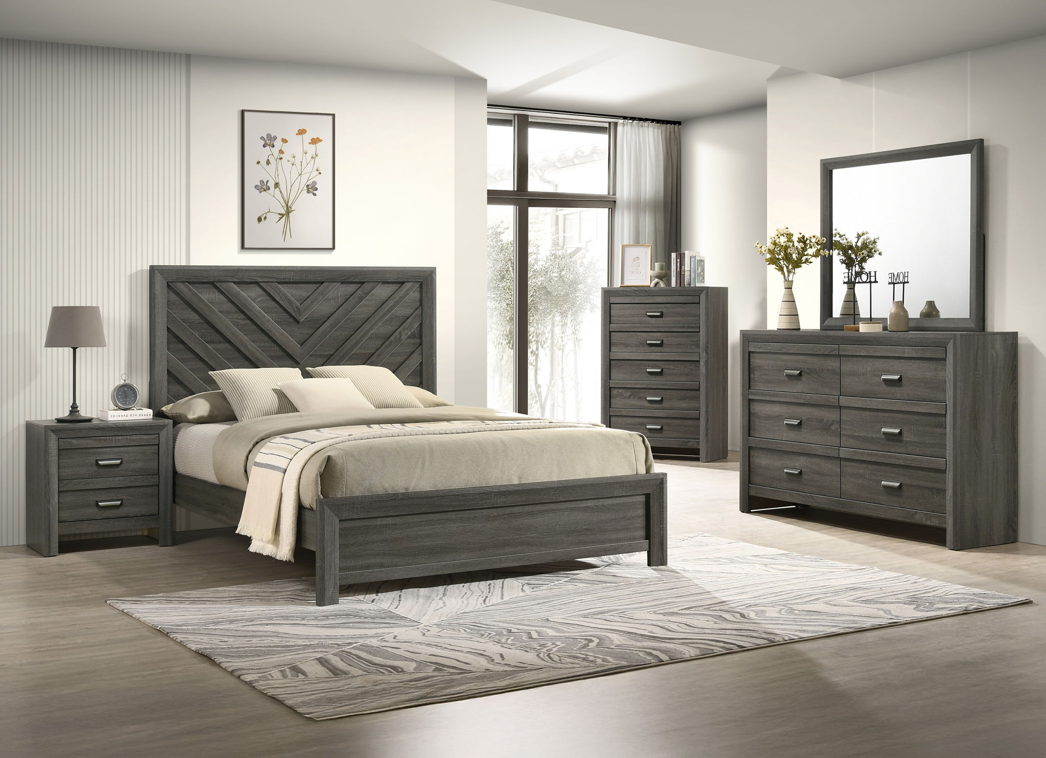 Valor - Panel Bed - Urban Living Furniture (Los Angeles, CA)