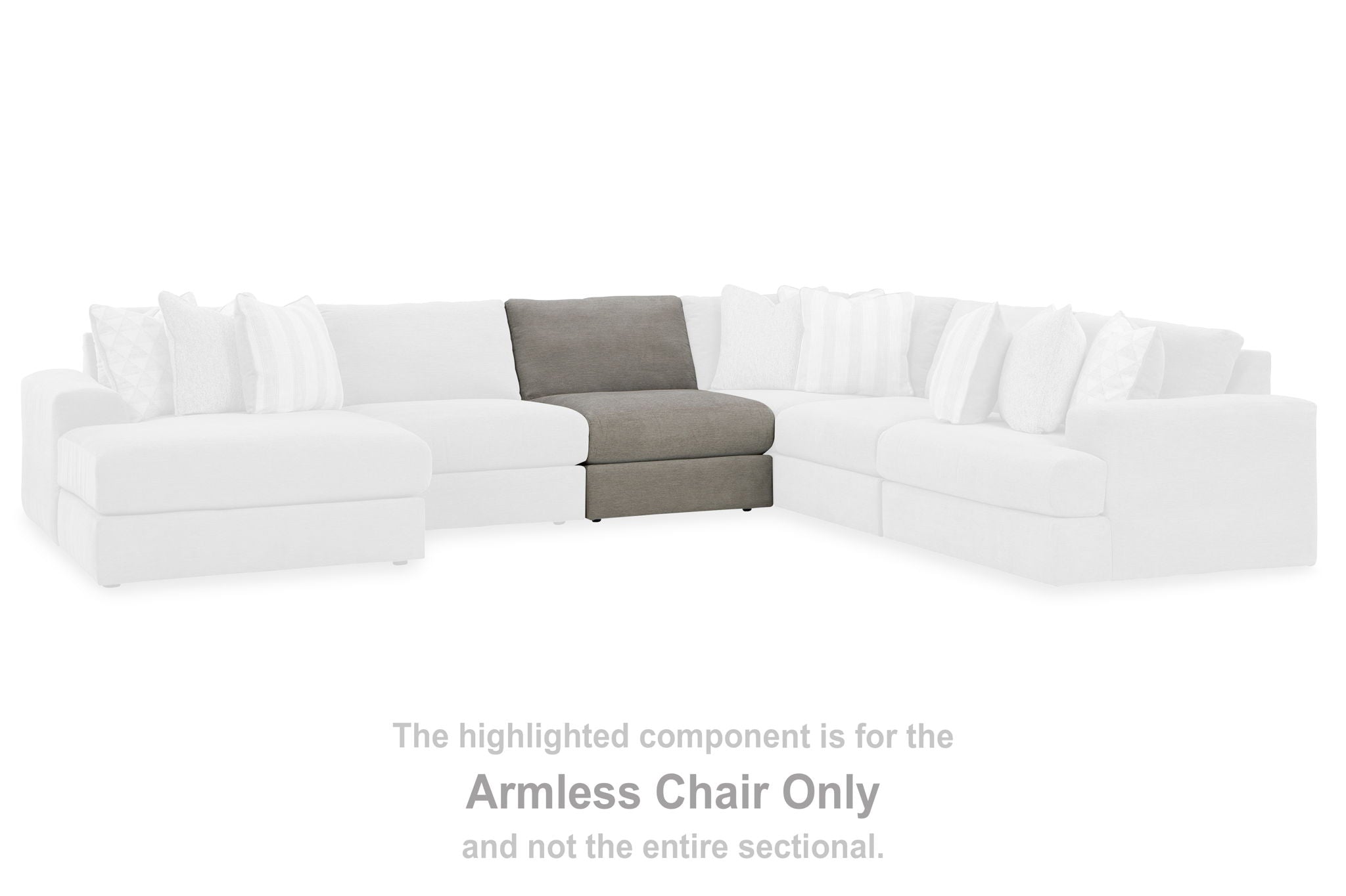 Avaliyah - Ash - Armless Chair - Urban Living Furniture (Los Angeles, CA)