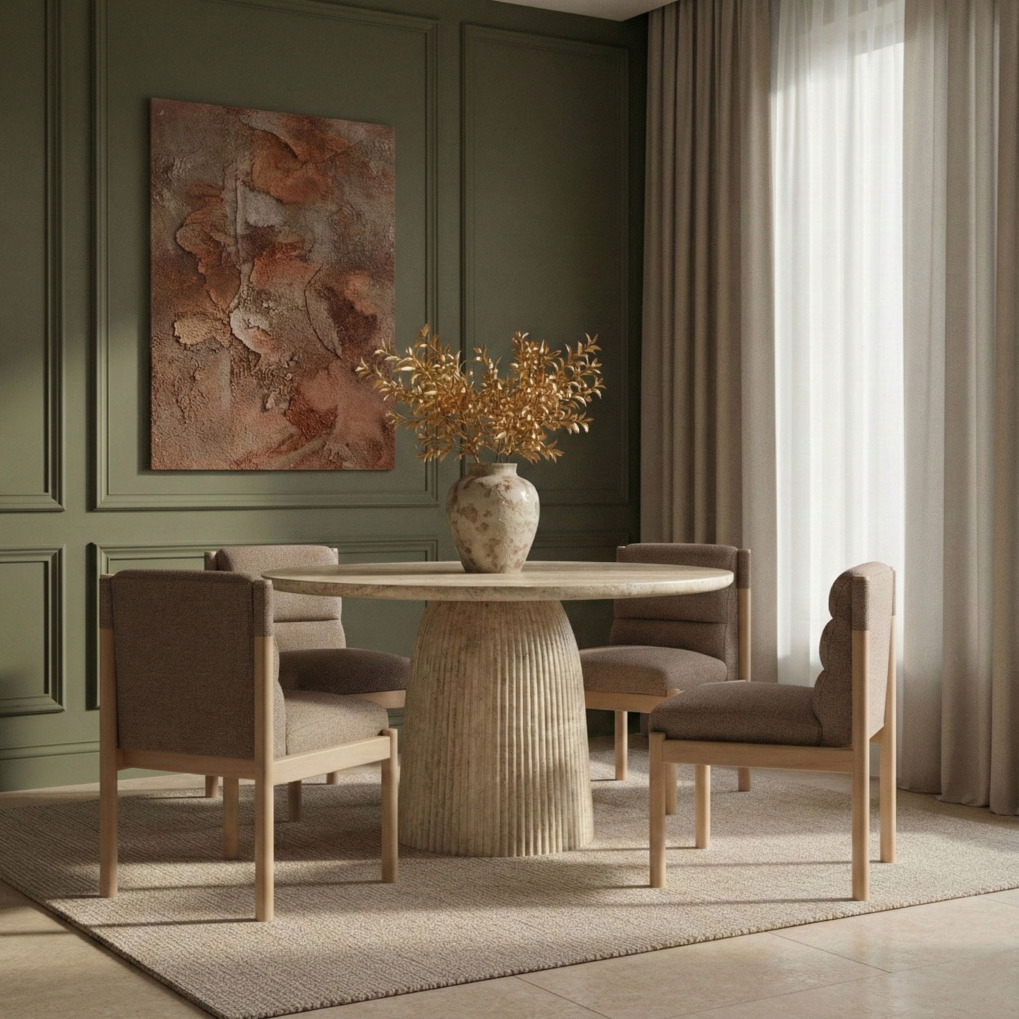 Venosa - Traverine Table - Urban Living Furniture (Los Angeles, CA)