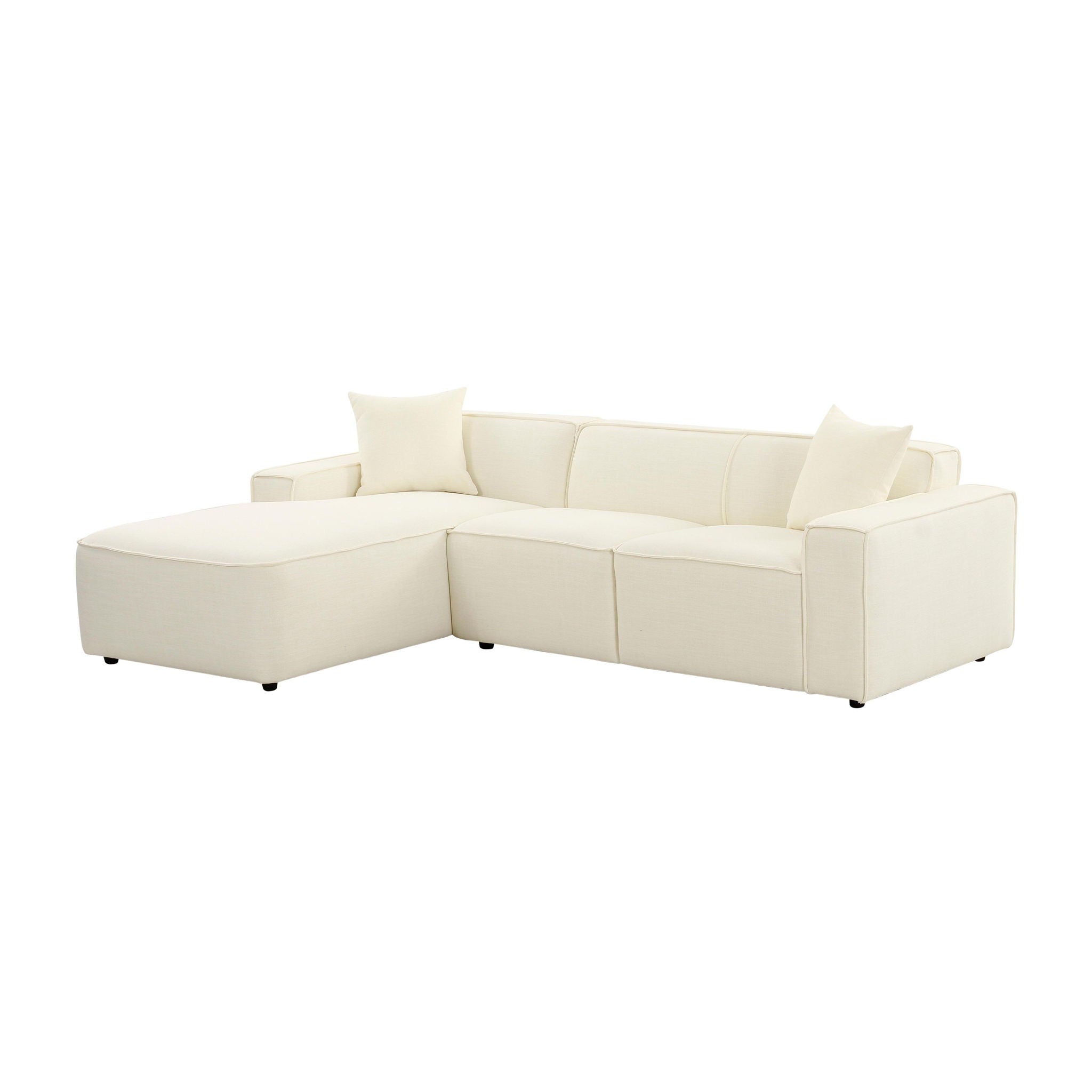 Olafur - Velvet Sectional - Urban Living Furniture (Los Angeles, CA)