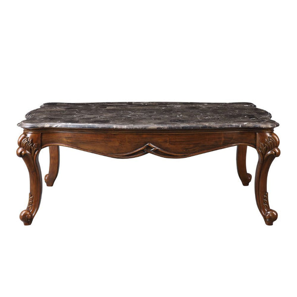 Miyeon - Coffee Table - Marble & Cherry - Urban Living Furniture (Los Angeles, CA)