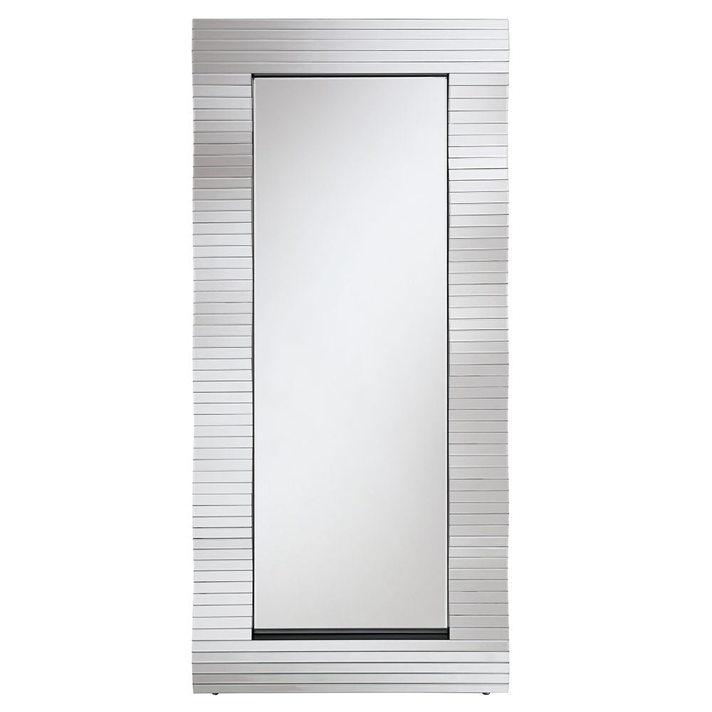 Dominic - Floor Mirror - Pearl Silver - Urban Living Furniture (Los Angeles, CA)