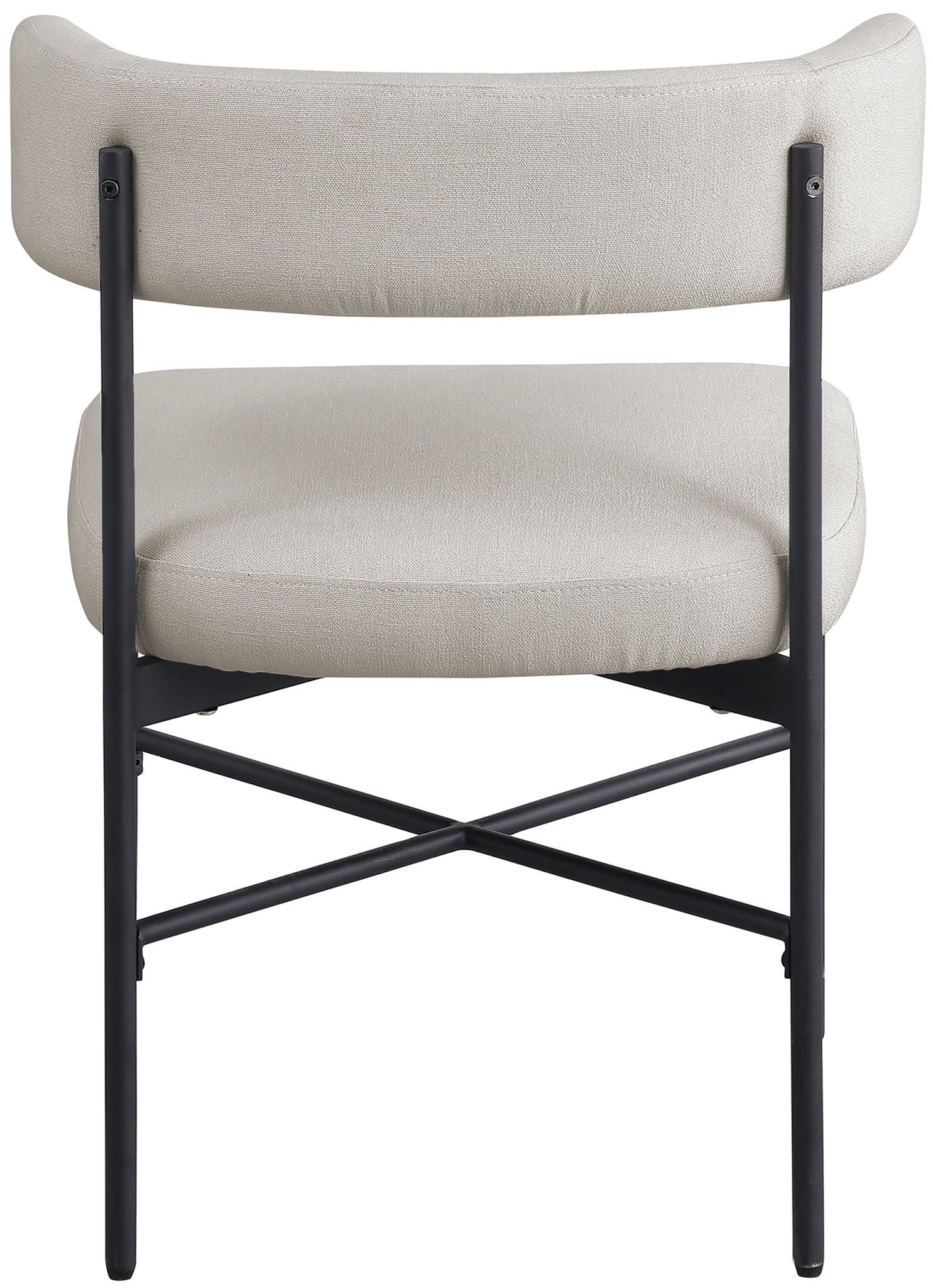 Rivage - Durable Dining Chair With Black Frame (Set of 2) - Urban Living Furniture (Los Angeles, CA)