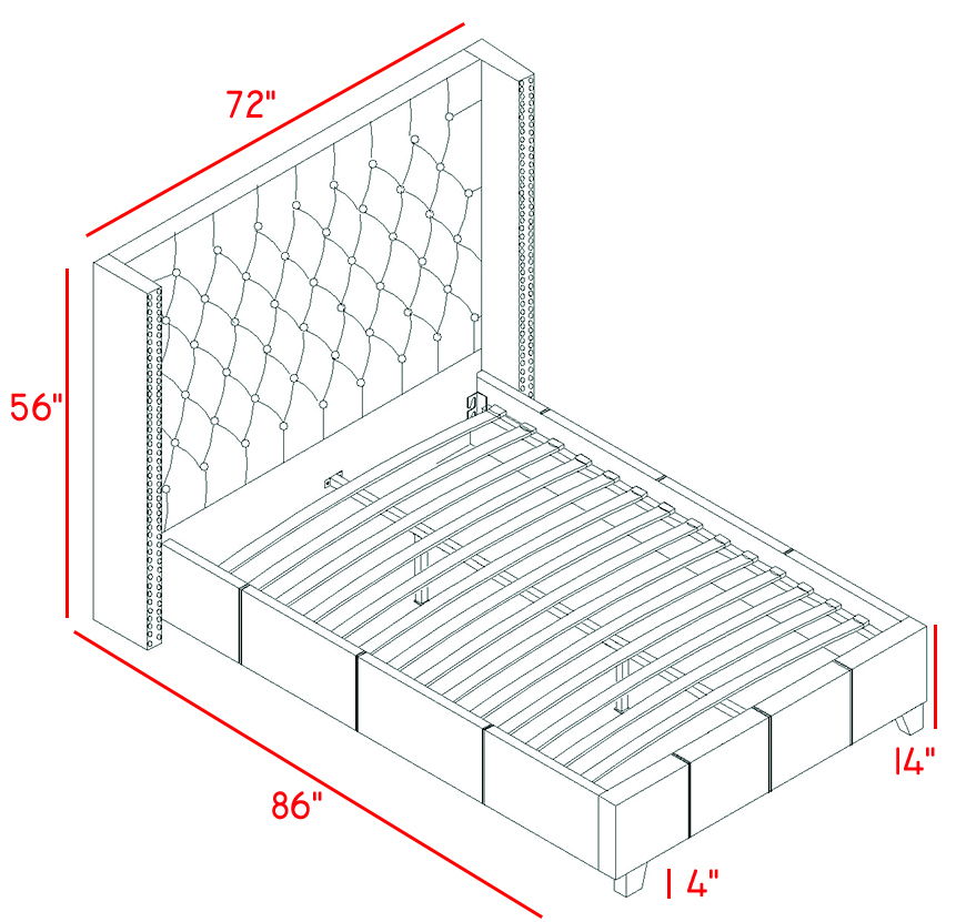 Ashton - Bed - Urban Living Furniture (Los Angeles, CA)
