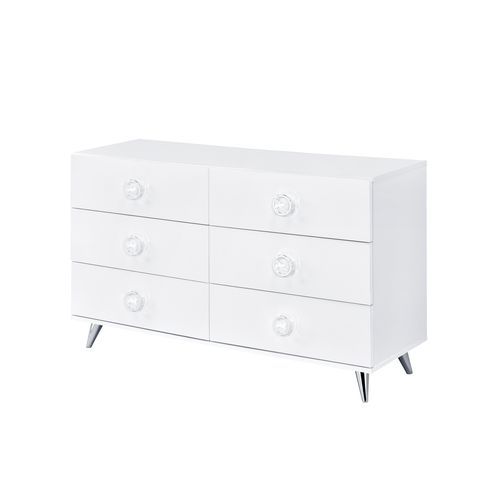 Perse - Dresser - White Finish - Urban Living Furniture (Los Angeles, CA)