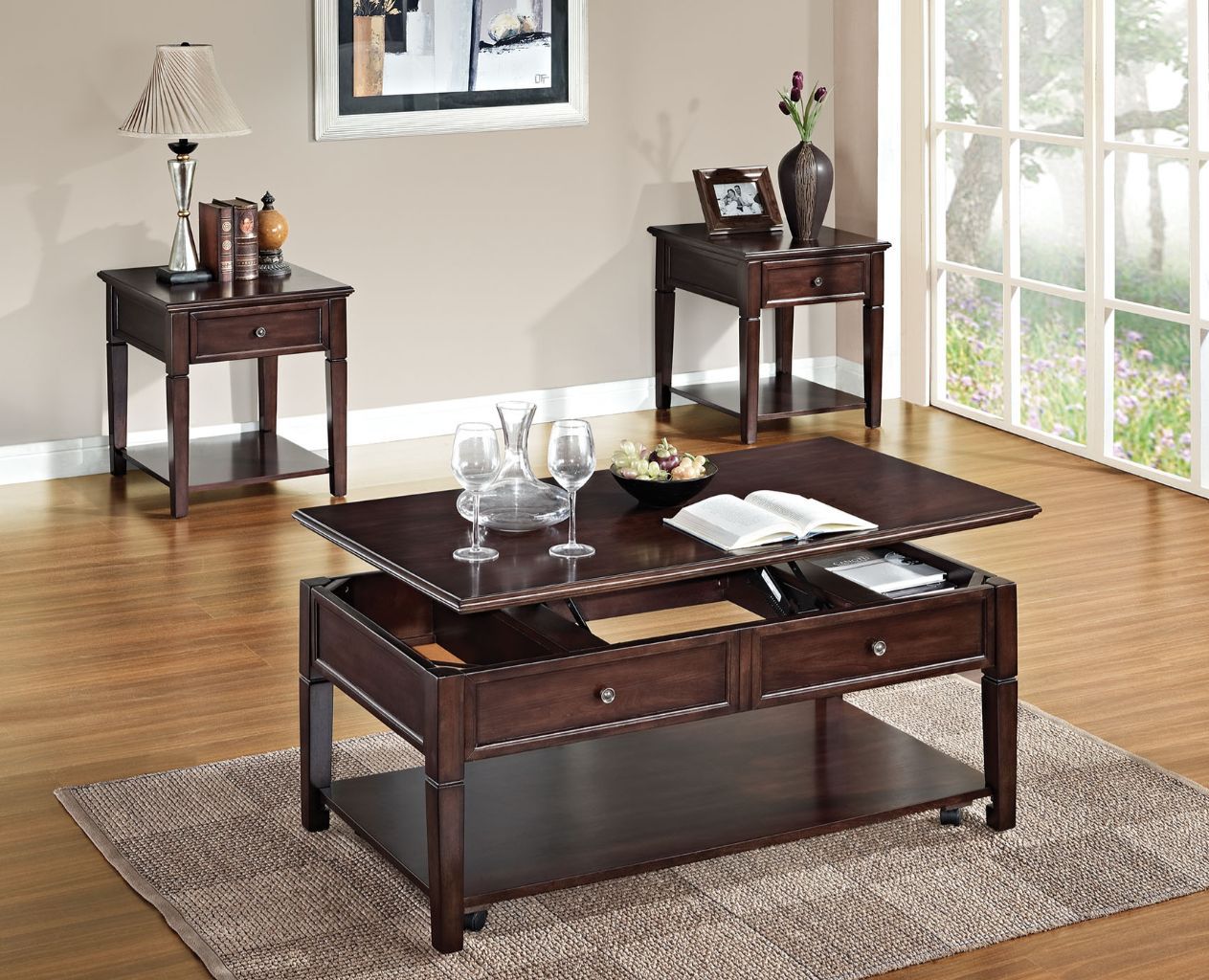 Malachi - Coffee Table w/Lift Top - Urban Living Furniture (Los Angeles, CA)