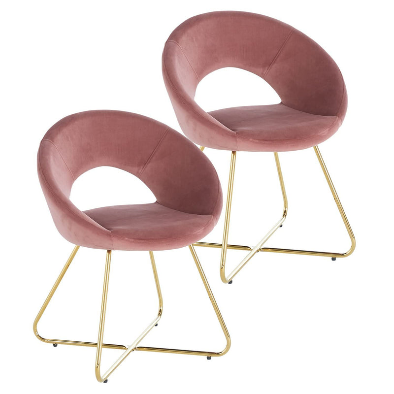 Modern Accent Velvet Lounge Chair