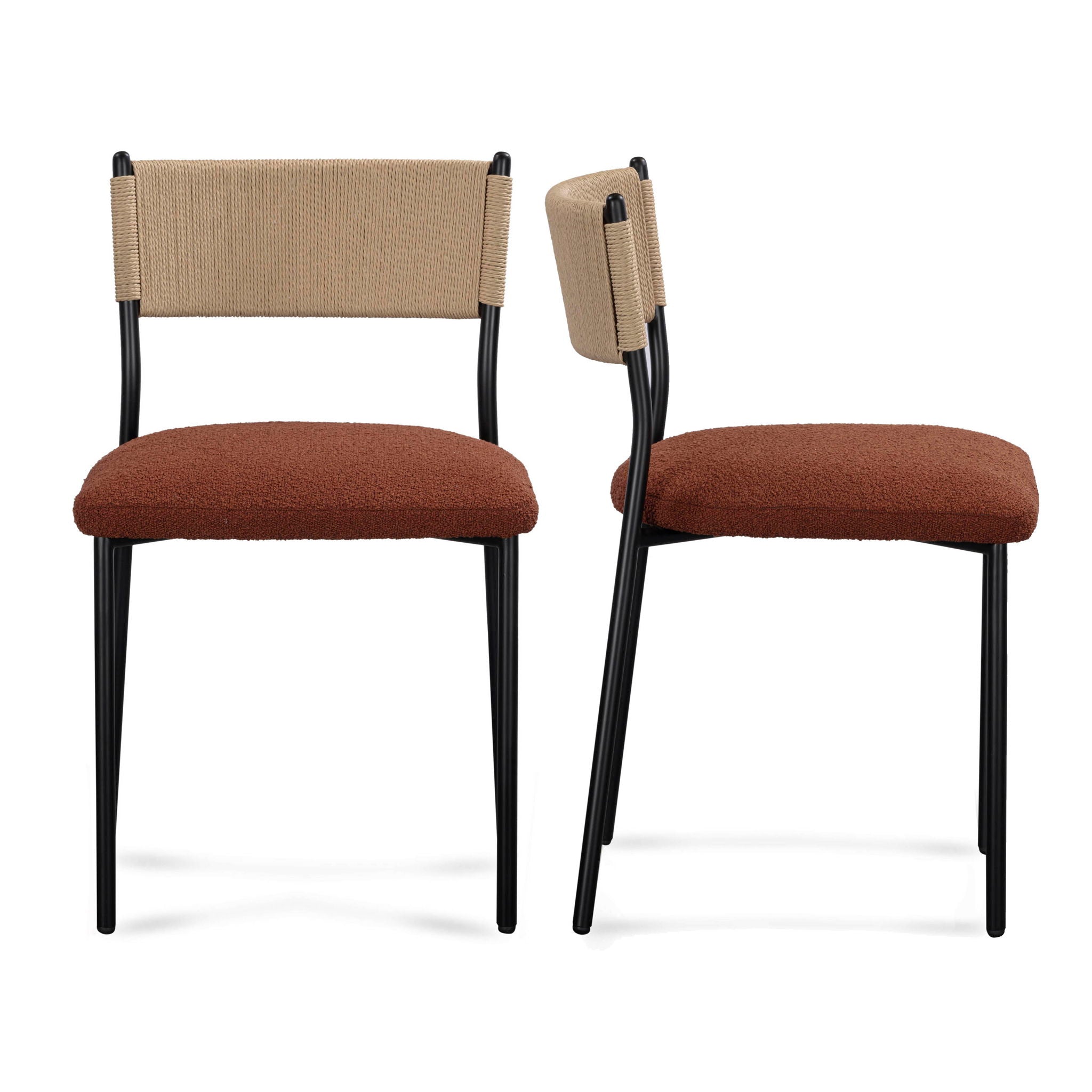 Celine - Boucle Dining Chair (Set of 2) - Urban Living Furniture (Los Angeles, CA)