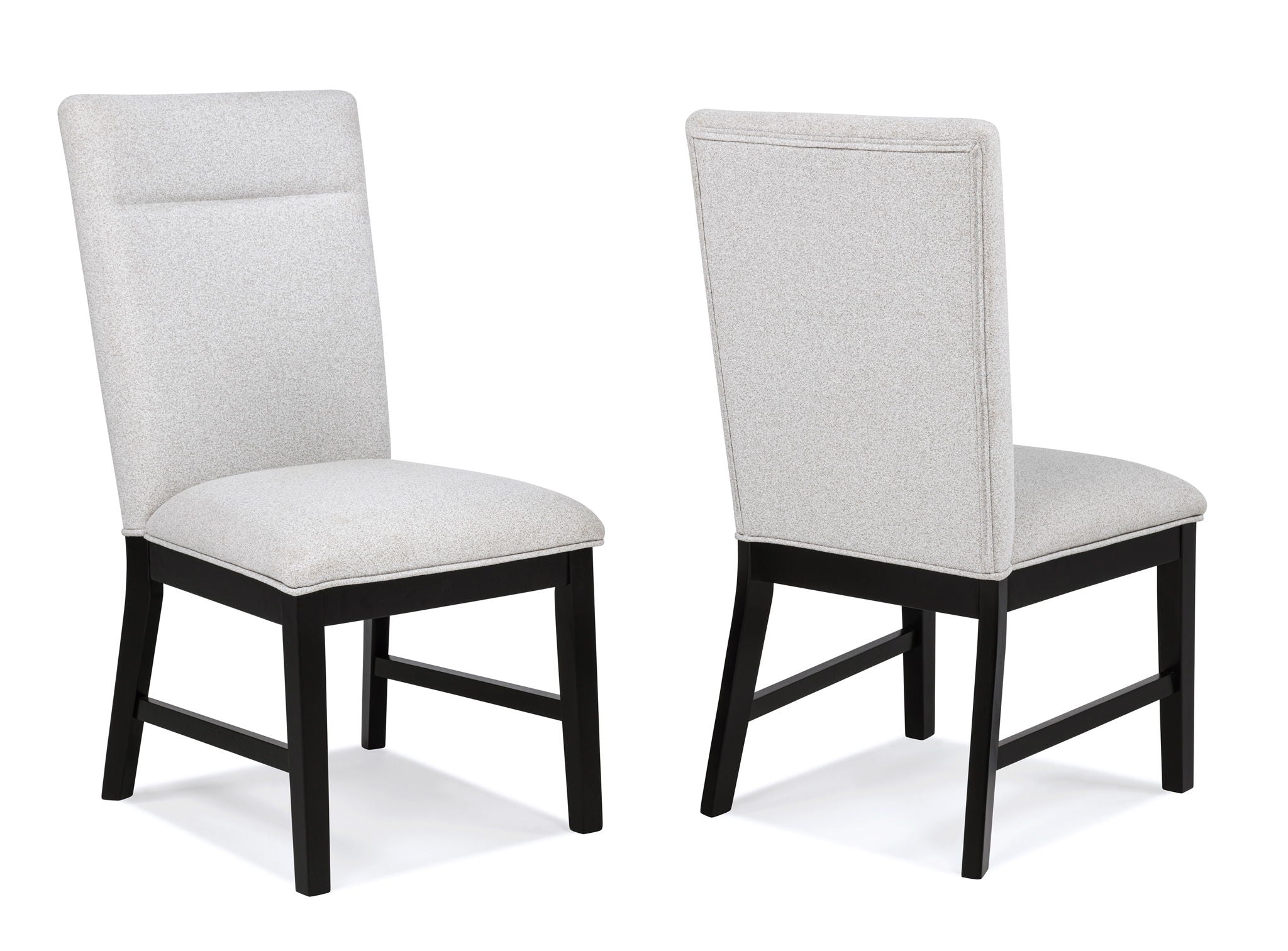 Sebastian - Side Chair (Set of 2) - Black / Gray - Urban Living Furniture (Los Angeles, CA)