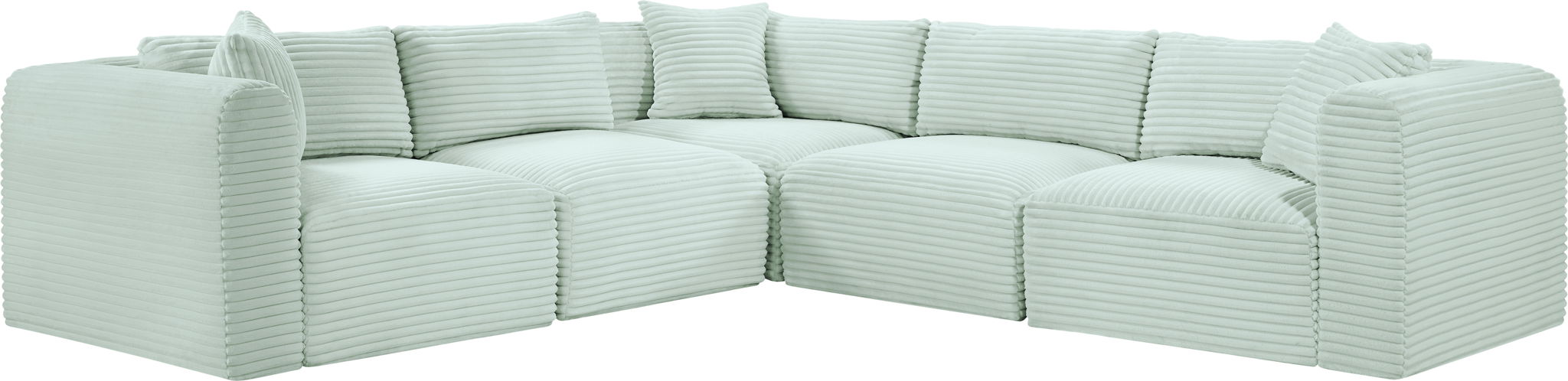 Shaggy - 5 Piece Modular Corner Sectional - Urban Living Furniture (Los Angeles, CA)