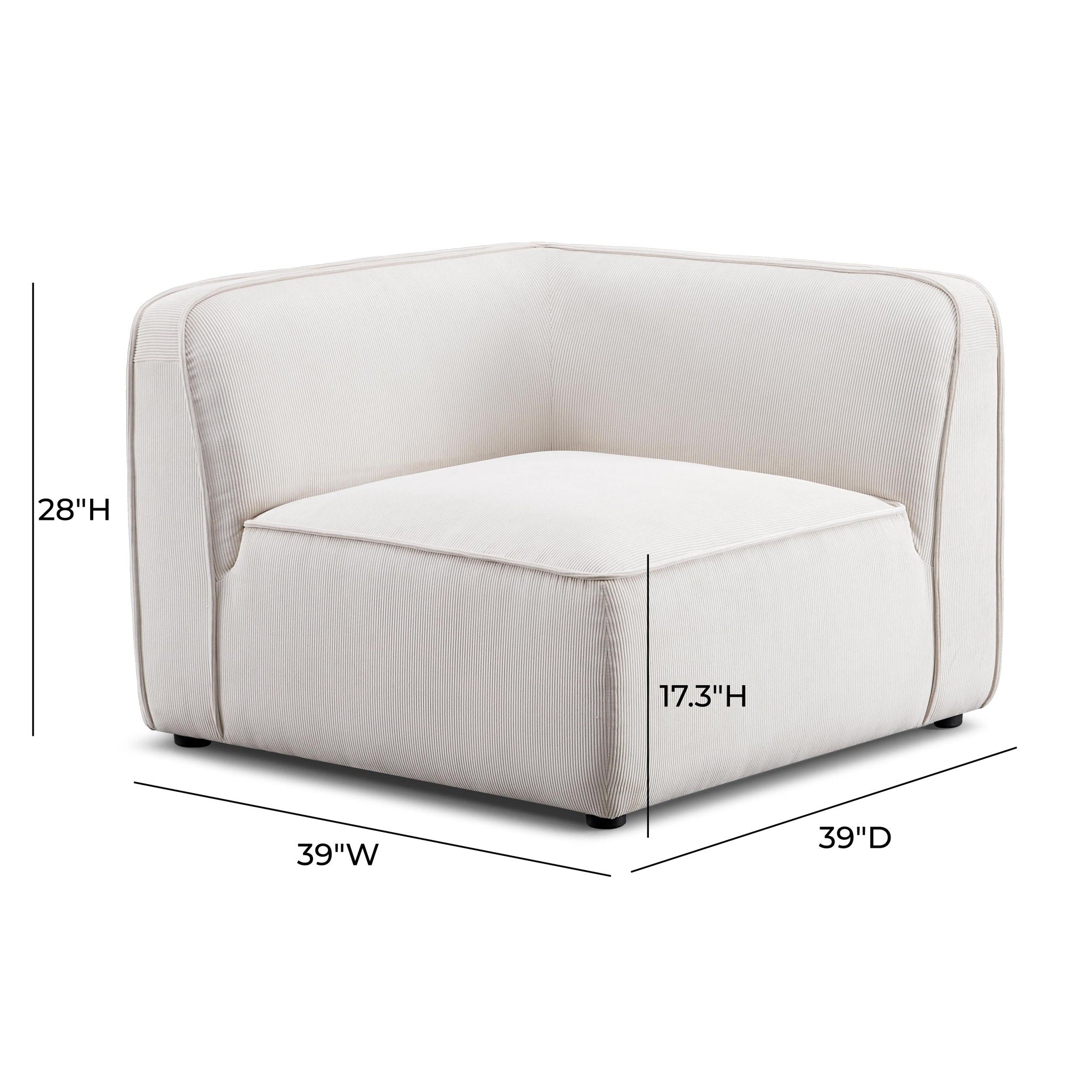 Travie - Corner Chair - Urban Living Furniture (Los Angeles, CA)