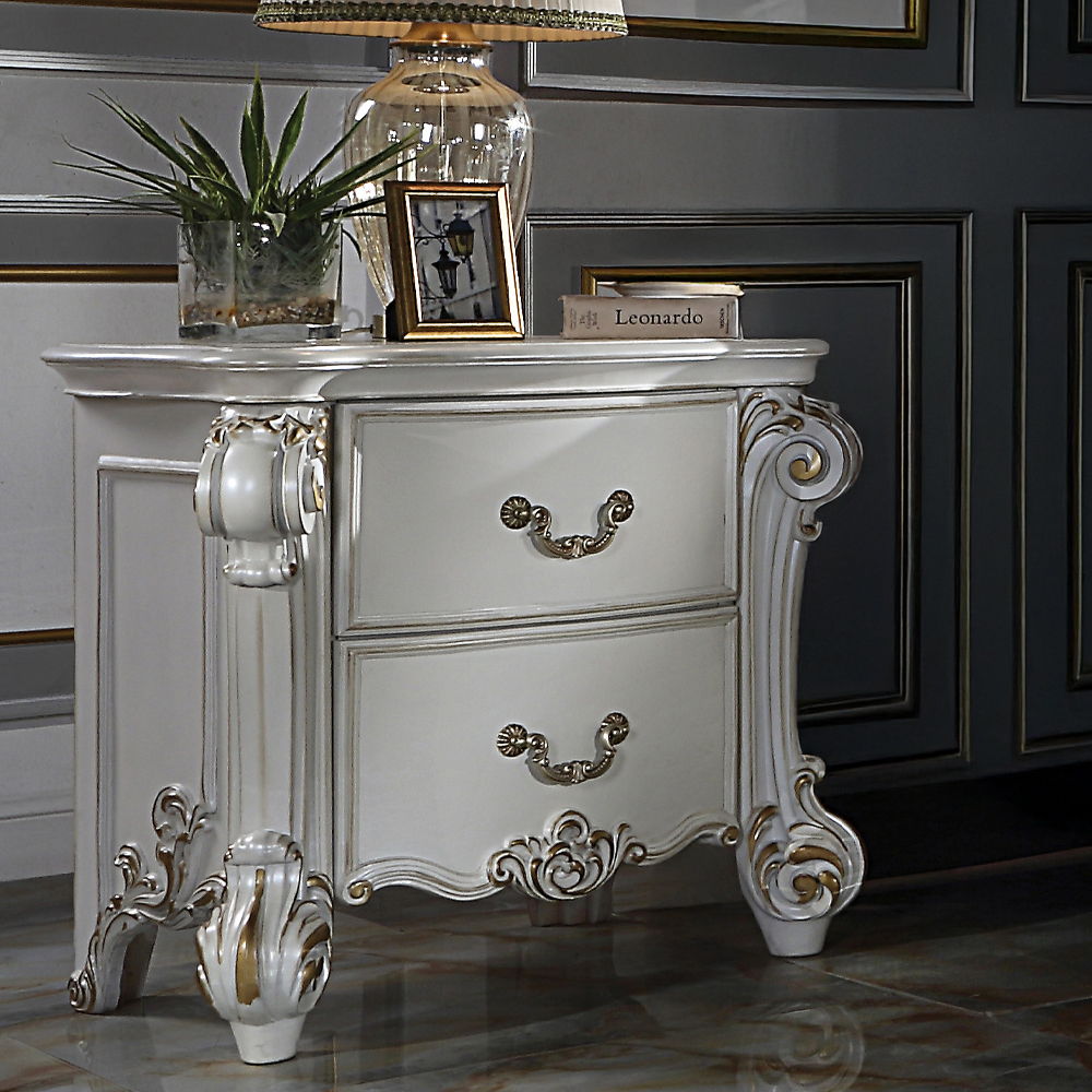 Vendome - Nightstand - Antique Pearl - Urban Living Furniture (Los Angeles, CA)