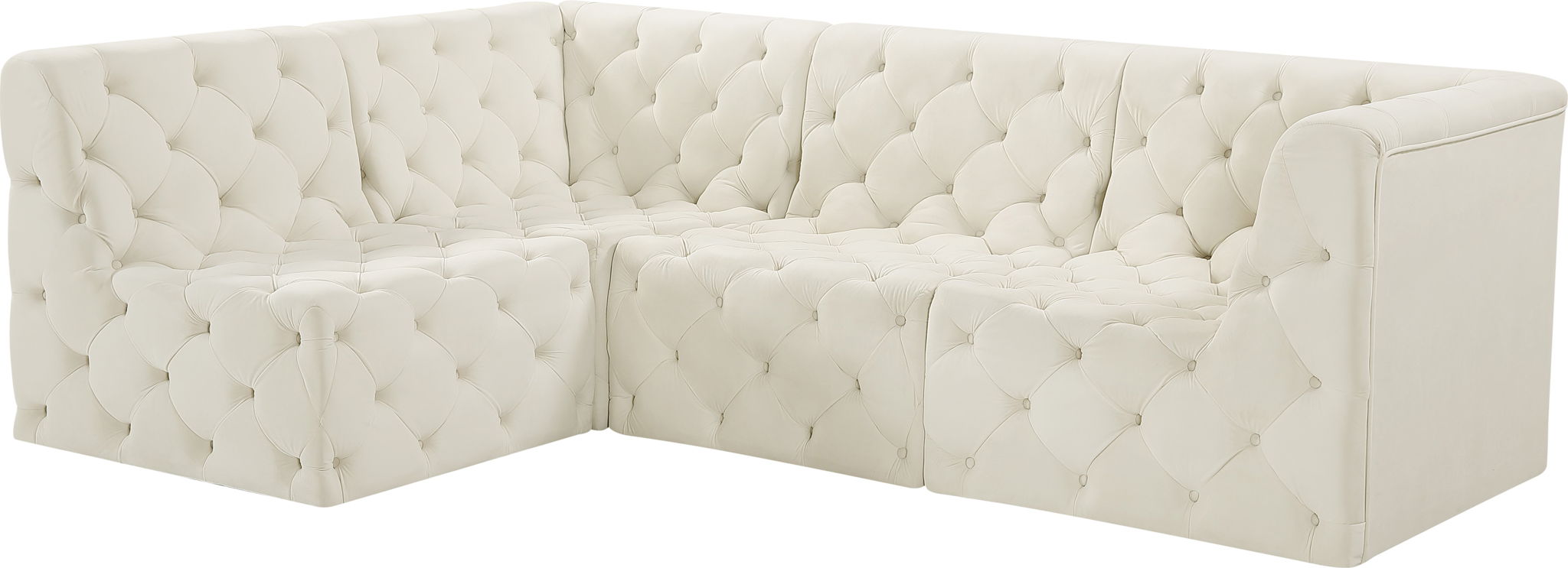 Tuft - 4 Piece Modular Sectional - Urban Living Furniture (Los Angeles, CA)