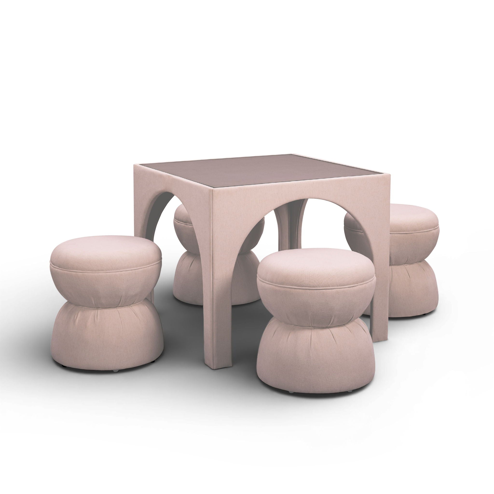 Tomlin - Game Table And Ottoman Set - Urban Living Furniture (Los Angeles, CA)