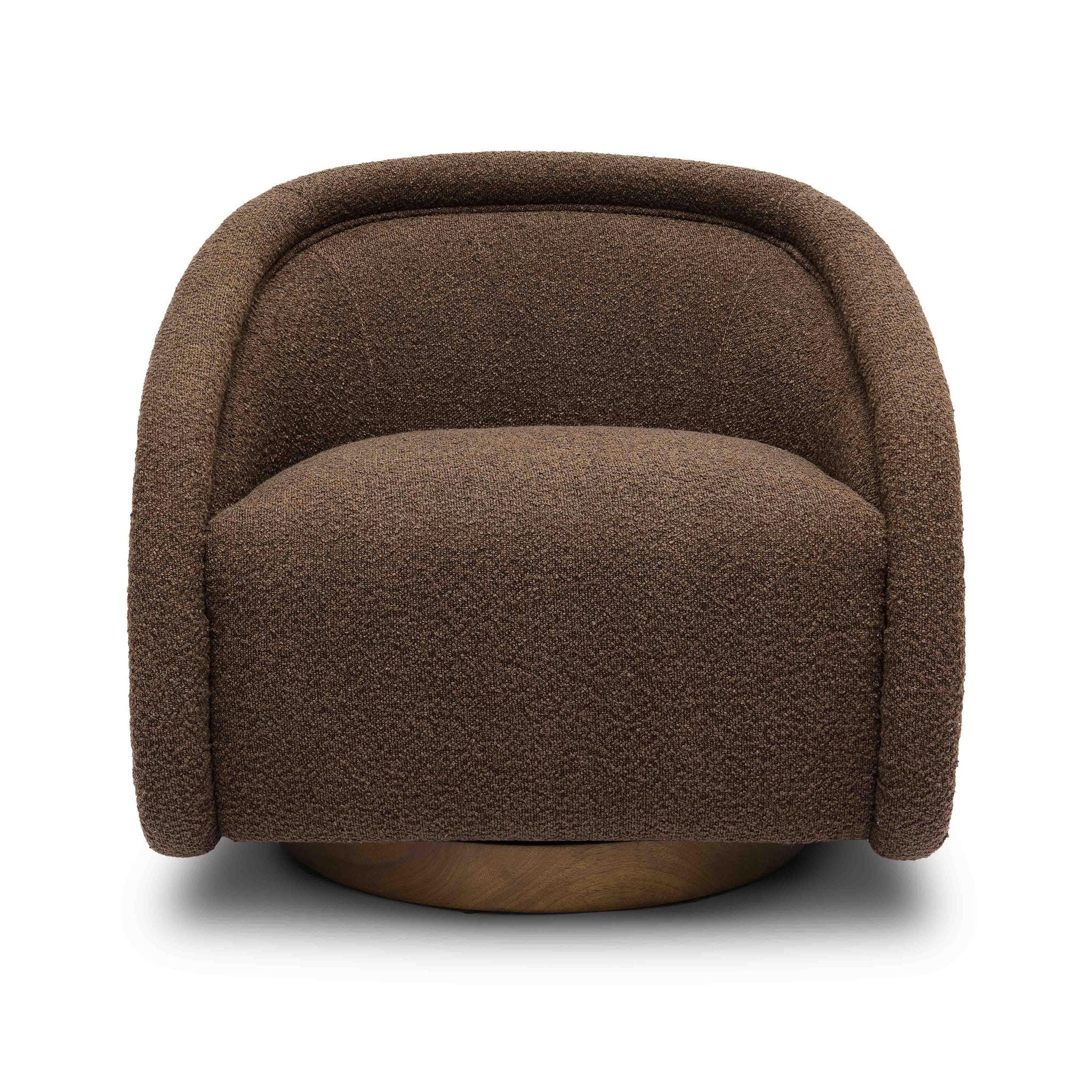 Rory - Boucle Swivel Chair - Urban Living Furniture (Los Angeles, CA)