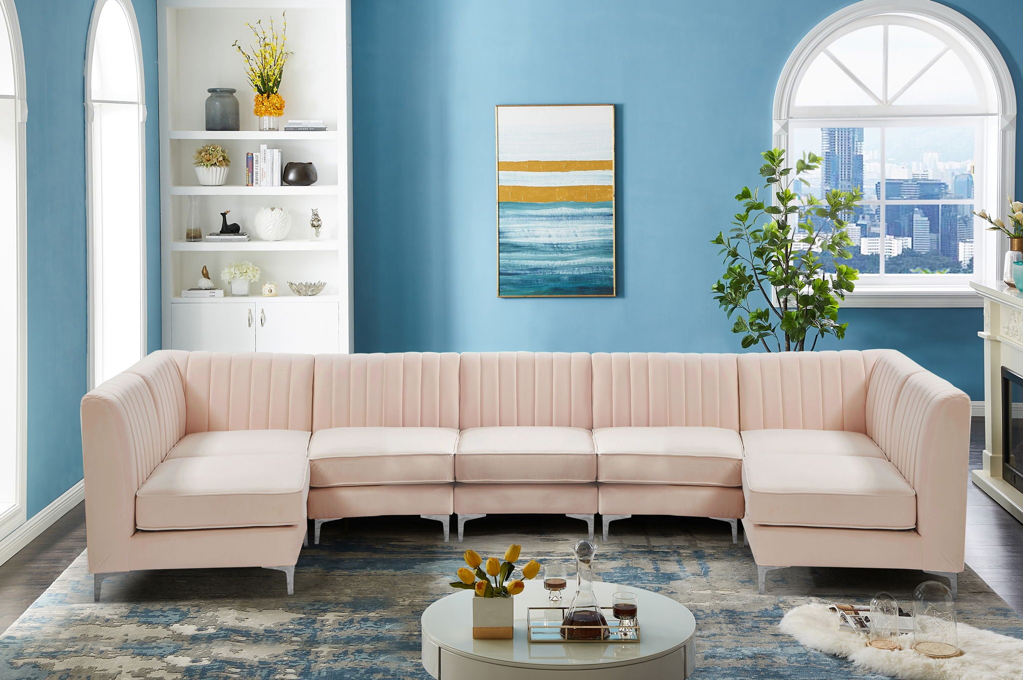 Alina - 7 Piece Modular Sectional - Urban Living Furniture (Los Angeles, CA)