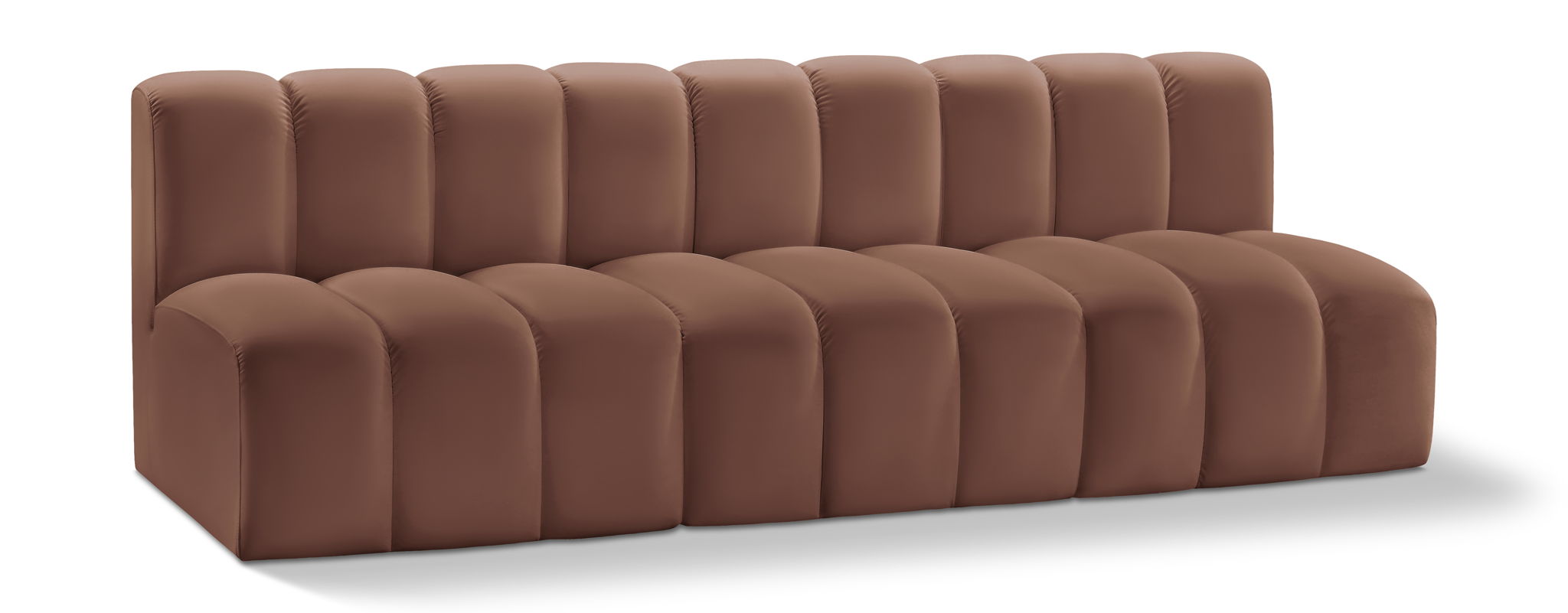 Arc - Faux Leather 3 Seats Modular Sofa - Urban Living Furniture (Los Angeles, CA)