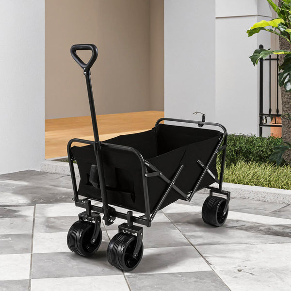 Wagons Carts Heavy Duty Foldable With Big Wheels