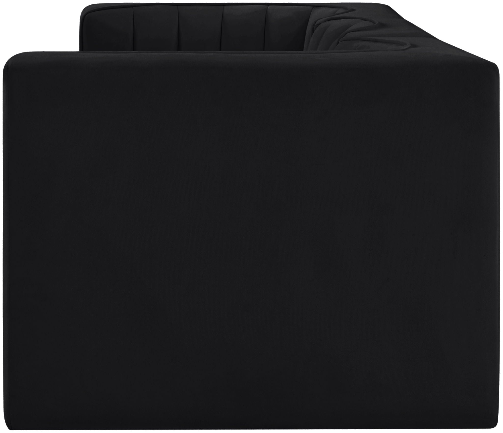 Rummi - Velvet Performance Fabric Upholstered 3 Piece Modular Sofa - Urban Living Furniture (Los Angeles, CA)