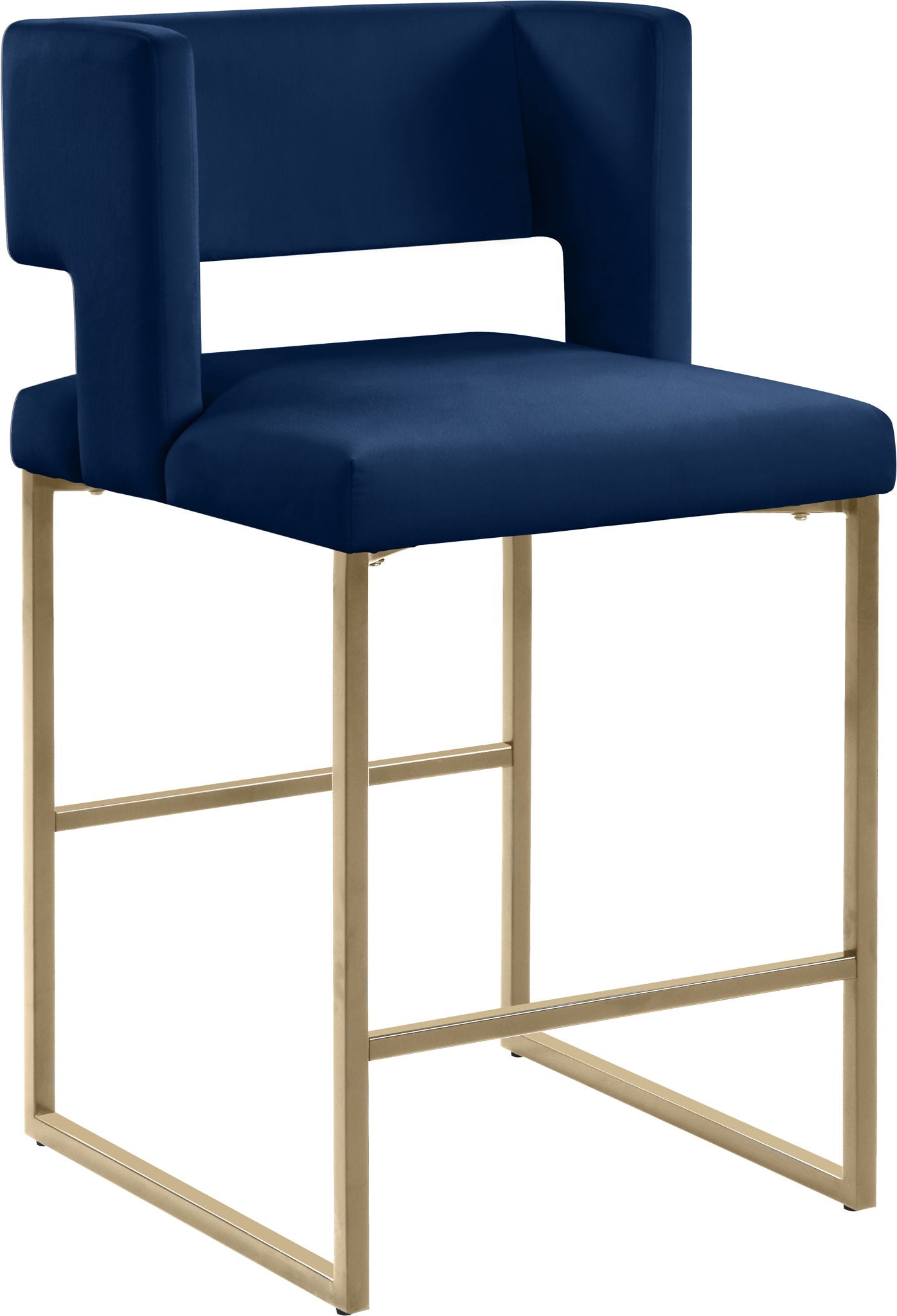 Caleb - Counter Stool with Gold Legs (Set of 2) - Urban Living Furniture (Los Angeles, CA)
