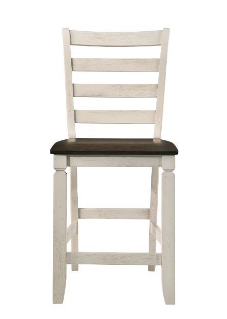 Tasnim - Counter Height Chair (Set of 2) - Oak & Antique White - Urban Living Furniture (Los Angeles, CA)