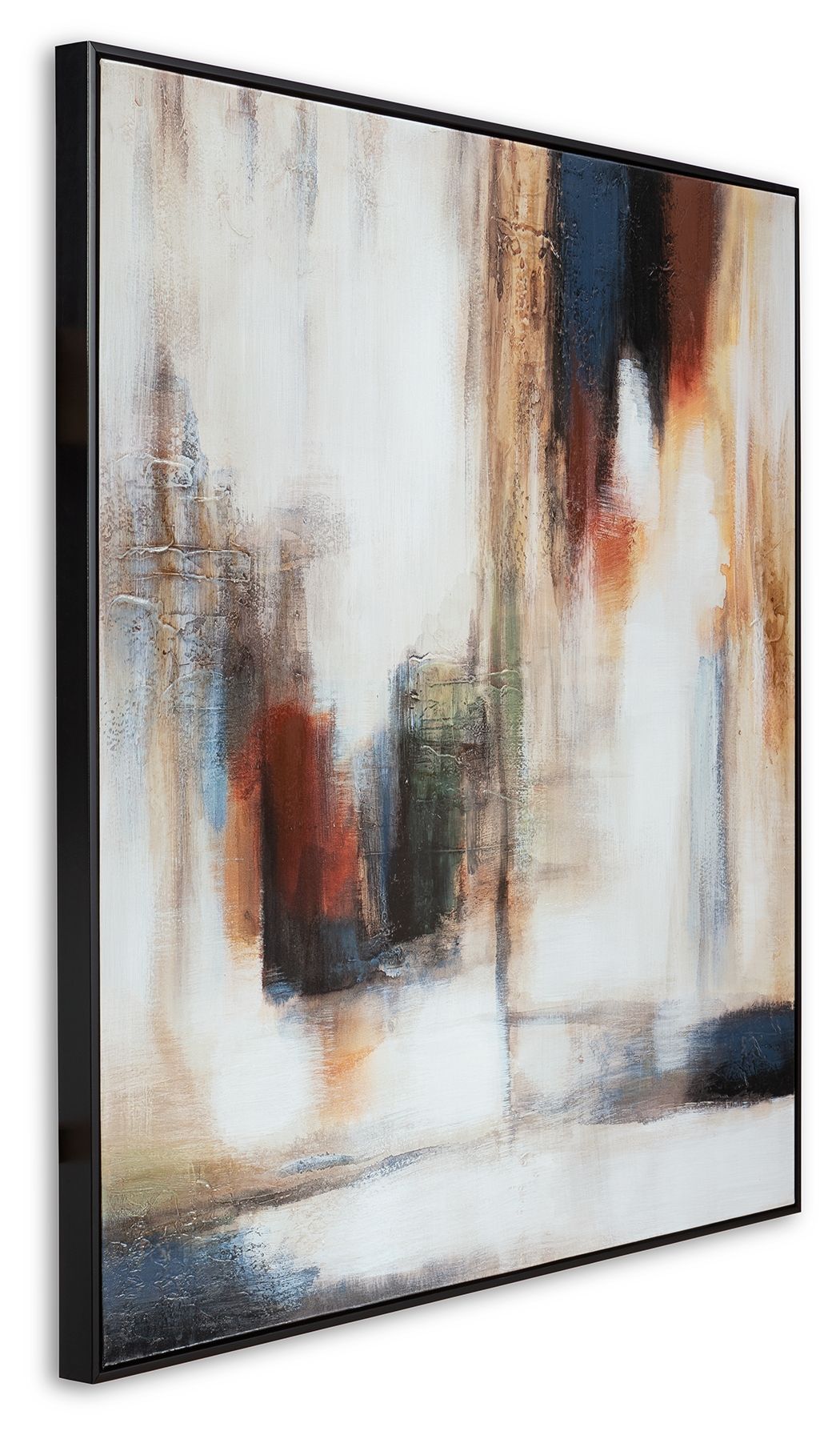 Pigeonford - White / Teal / Gold - Wall Art - Urban Living Furniture (Los Angeles, CA)