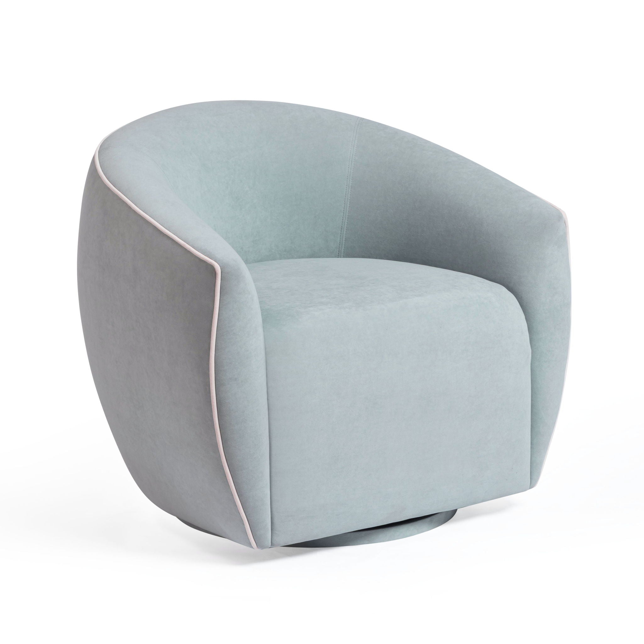 Jordan - Velvet Swivel Chair
